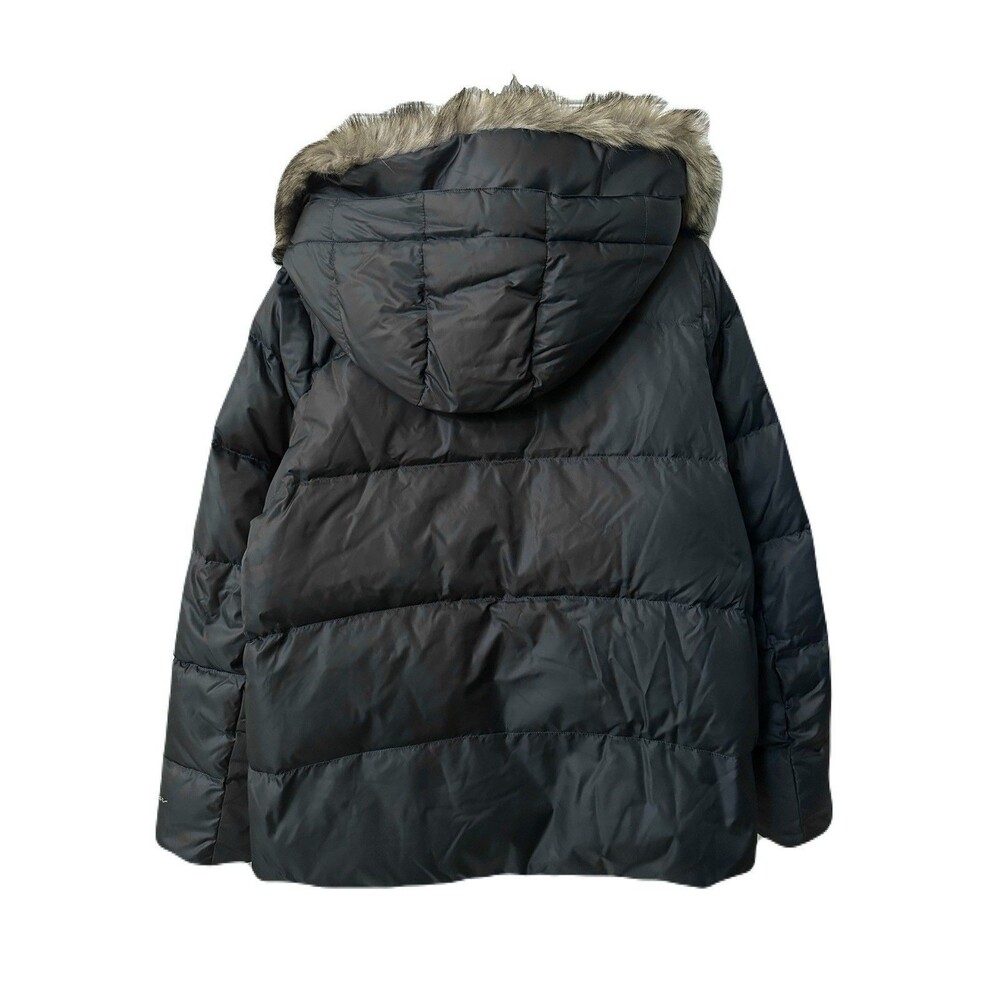 NEW Eddie Bauer Womens Size Large Steel Blue Lodge Cascadian Down Puffer Jacket - Picture 8 of 13